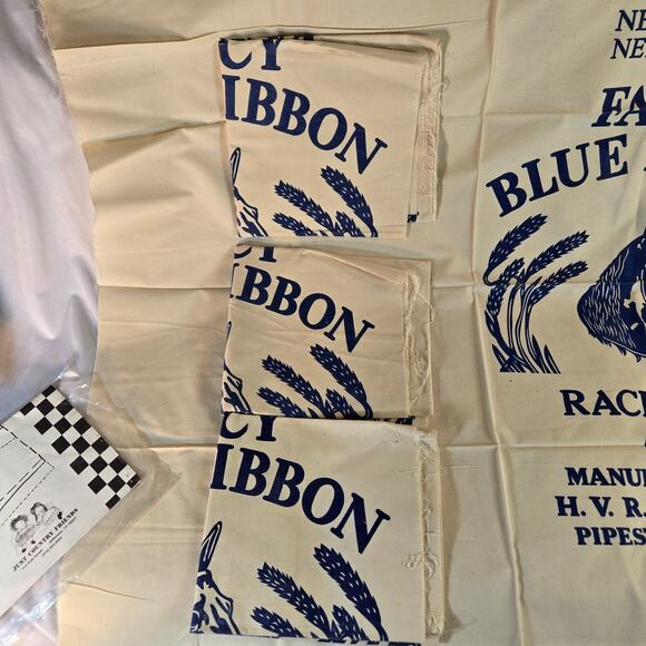 Flour Sack Children Jumper Pattern Kit 4 Flour Sacks Blue Ribbon Race Horse Oats - Picture 9 of 11